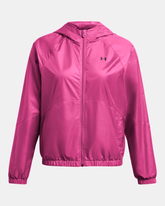 UA SportStyle Windbreaker Jacke für Damen, Pink, pdpMainDesktop image number 3